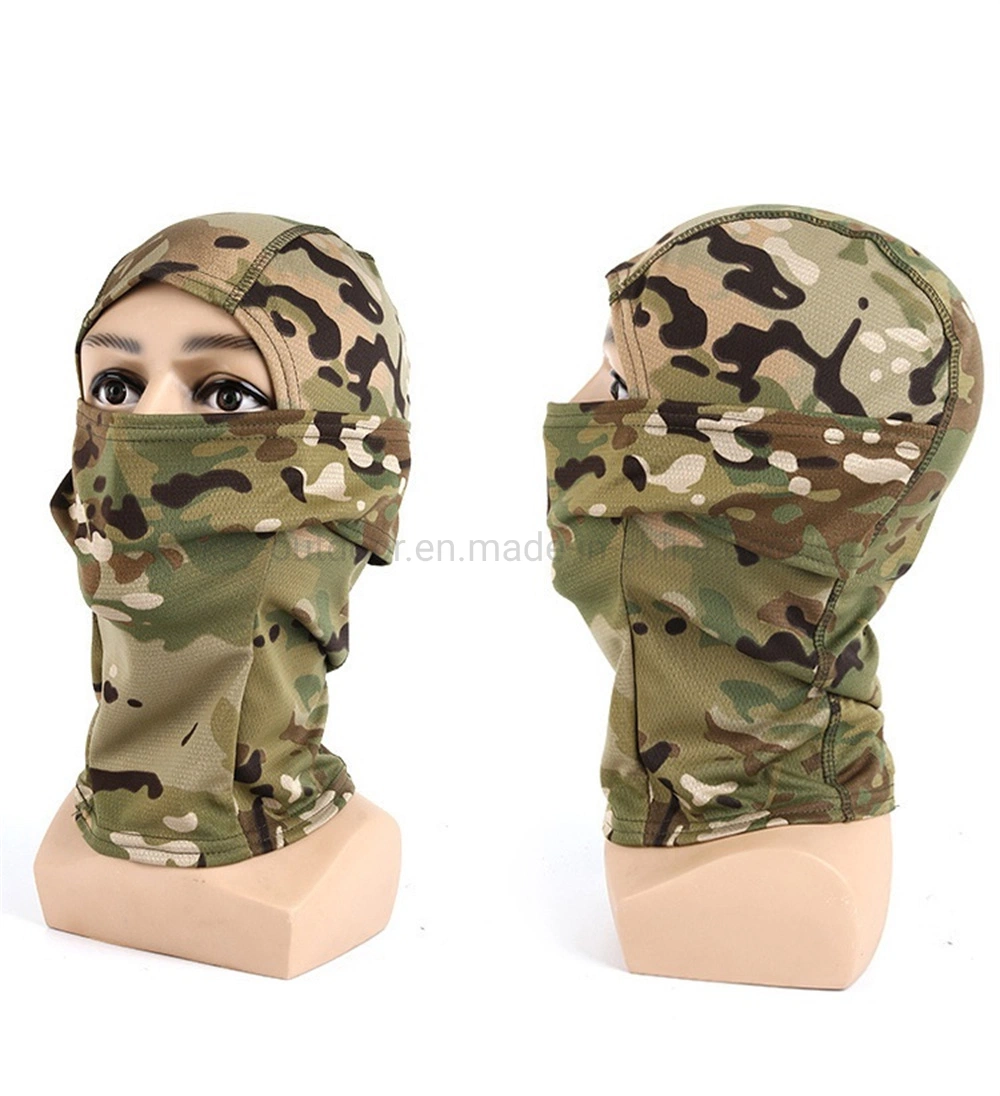 Tactical Camouflage Balaclava Full Face Mask CS Wargame Hunting Cycling Sports Helmet Liner Cap Ski Mask